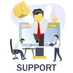 How do I open a support ticket?