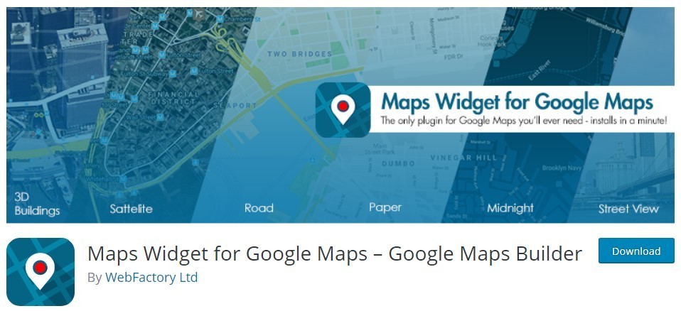 Maps Widget for Google Maps