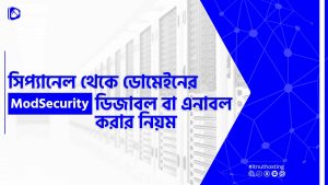 Read more about the article সিপ্যানেল থেকে ডোমেইনের ModSecurity Disable/Enable করার নিয়ম