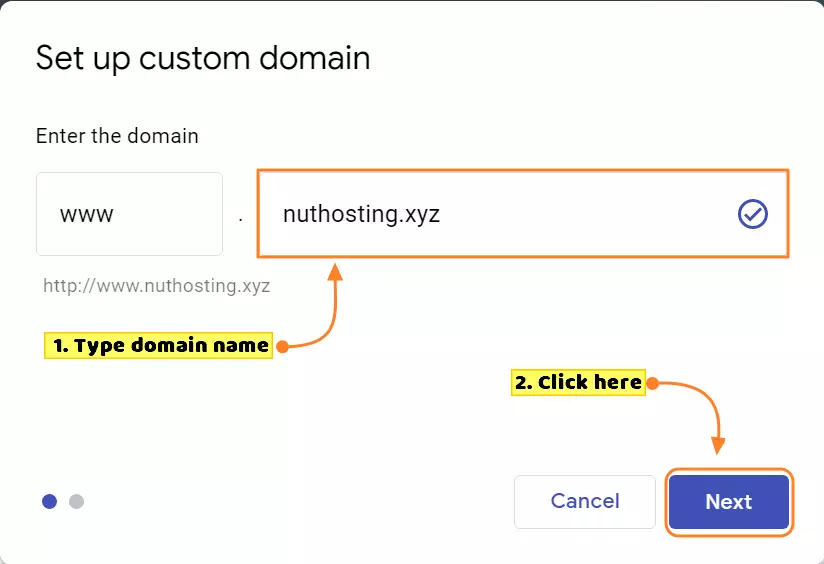 add custom domain 13 2