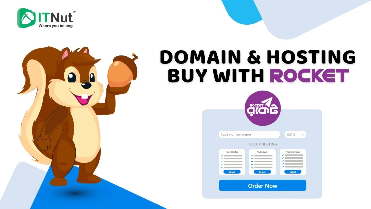 Buy Domain Hosting with Rocket